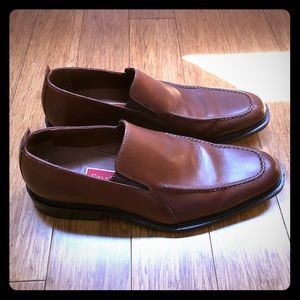 Cole Haan Nike Air Brown Leather Loafers Sz 11